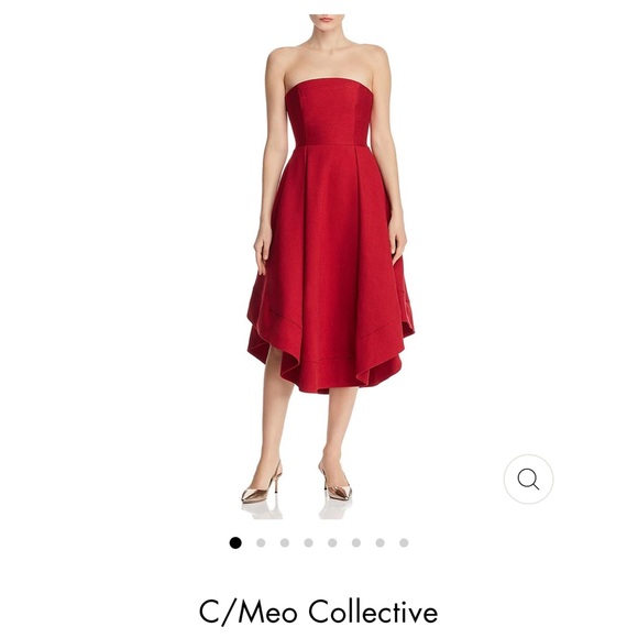 Cameo Collective Red Making Waves Dress size Small - Picture 7 of 13